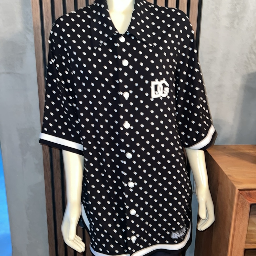 •Dolce & Gabbana Polka Dot Shirt